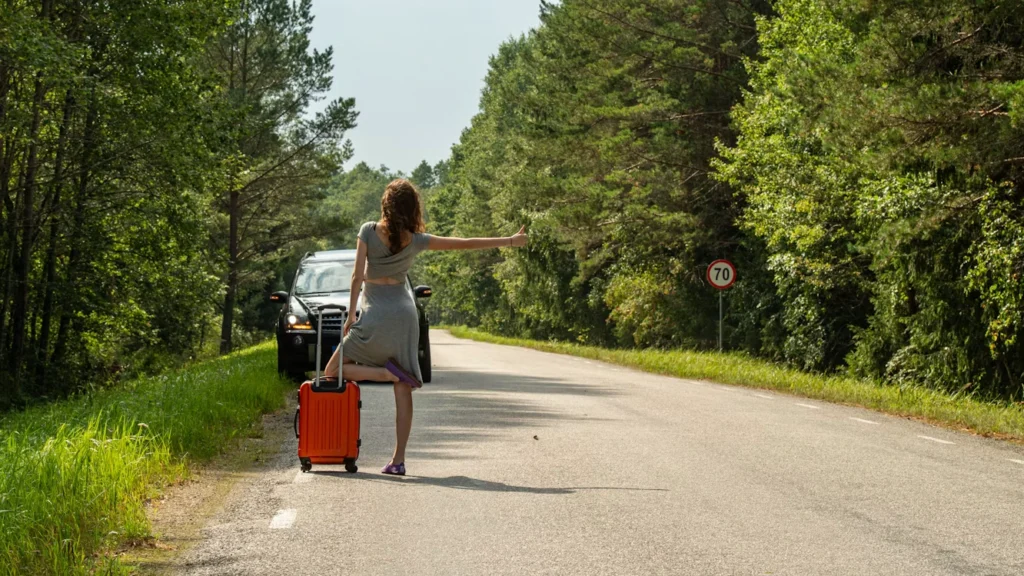 Short Puns for travel with a suitcase ready for a road adventure